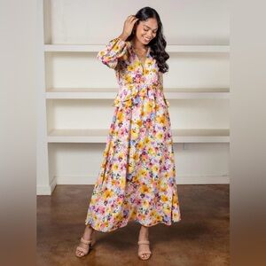 Buddy Love Floral maxi dress